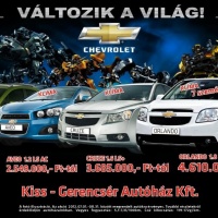 Chevrolet modellek